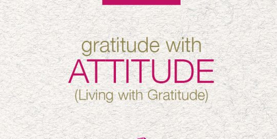 Gratitude With Attitude